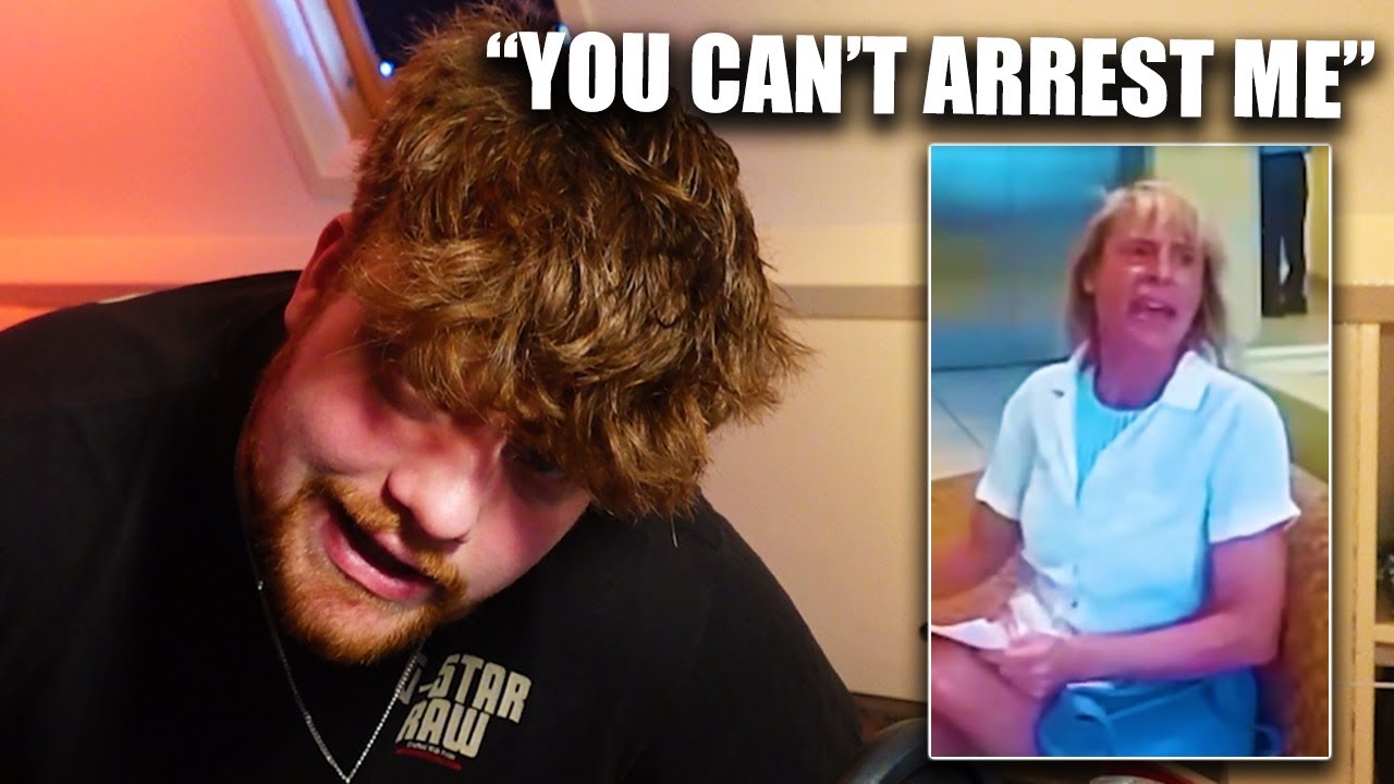 Crazy Karen has complete MELTDOWN