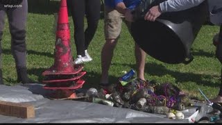 Gasparilla clean up uncovers beads traffic cones and even an old laptop screenshot 4