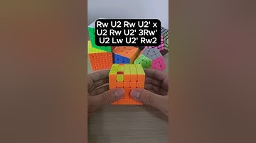 How I Solve the Last 2 Edges 5x5 | Tutorial  #rubikscube #cubing