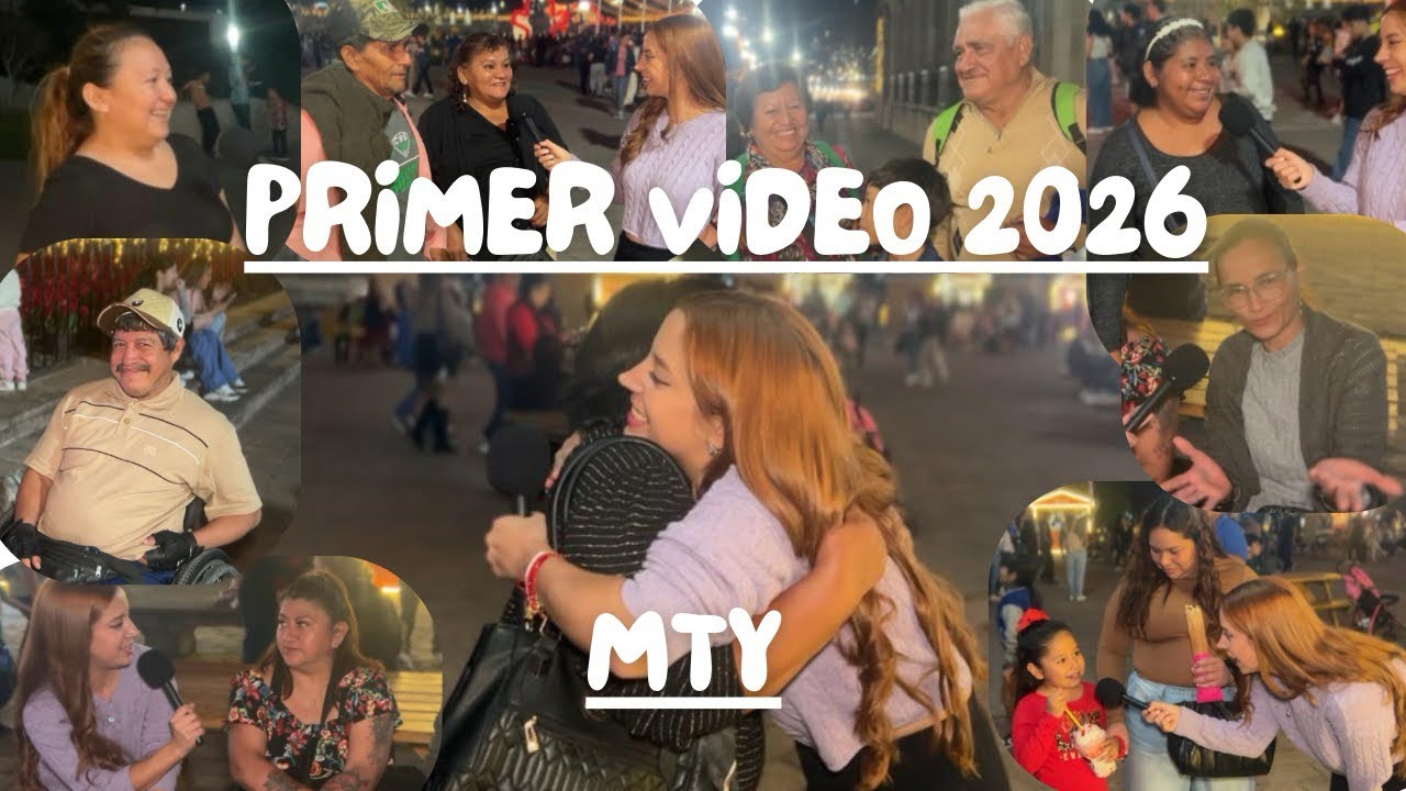 PRIMER VIDEO 2026 en la Macroplaza, Monterrey 