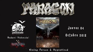 Paragon - Rising Forces & Hypnotized (live Sala Paberse Club, 04-10-2018)