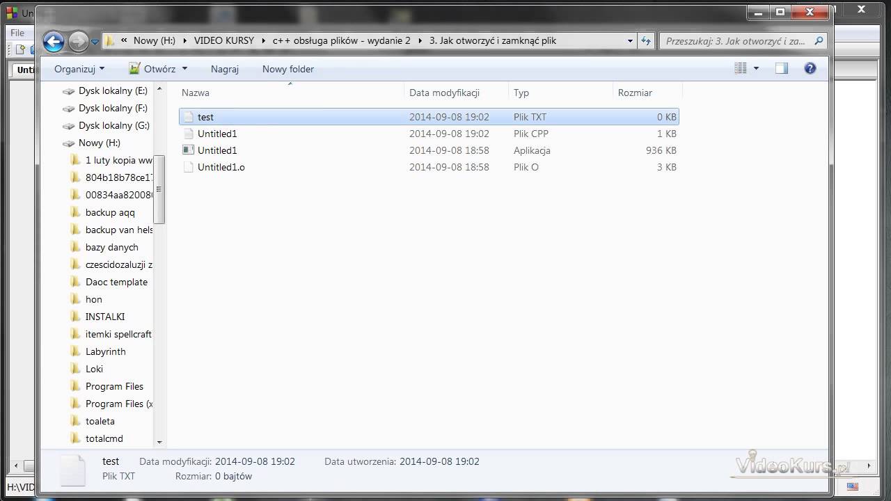 3. Jak otworzyć i zamknąć plik w C++ YouTube