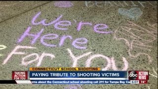 Social media helps people send prayers and tributes to victims of Newtown shooting