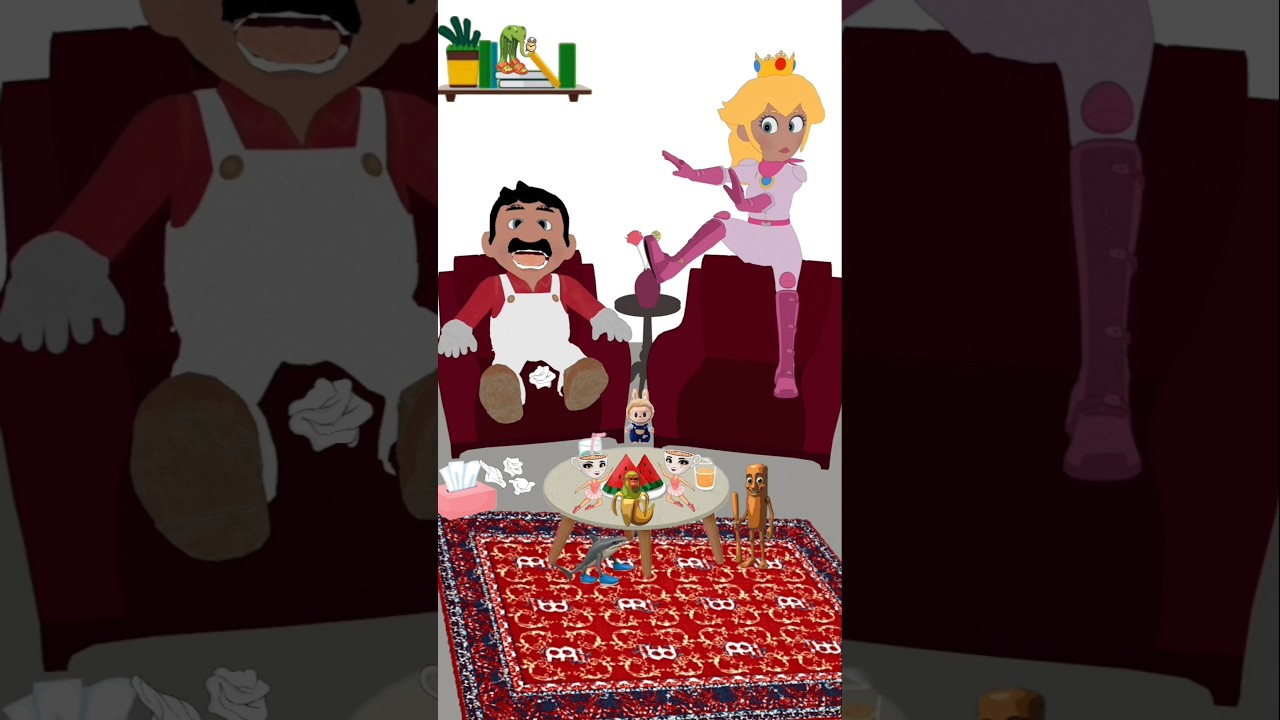 What made the day go wrong with Mario? 😂🤧 