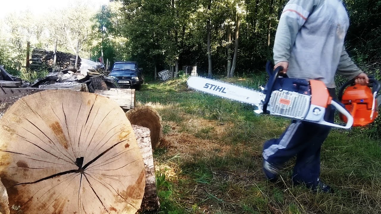 Stihl ms880 (121cc/8.7HP) versus Husqvarna 3120xp (118cc/8.3HP