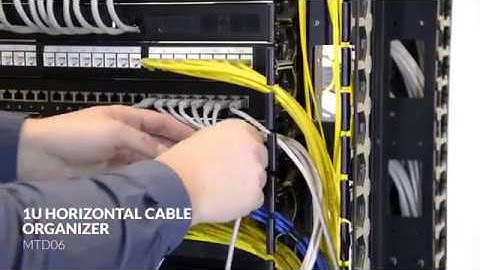 Hướng dẫn luồn và sắp xếp dây cáp trong tủ rack tối ưu nhất