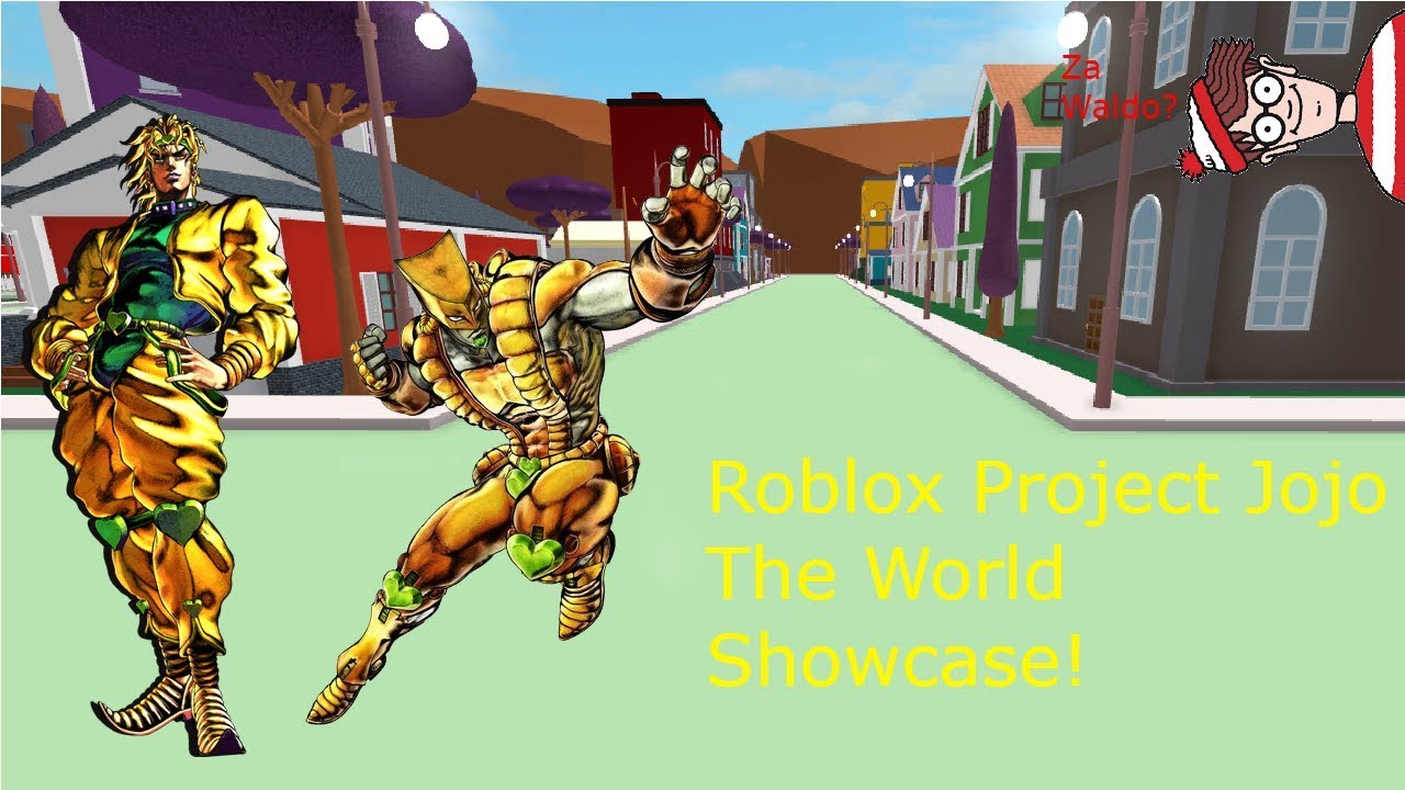 Roblox Project Jojo The World Showcase Youtube - project jojo roblox how to get rebirth