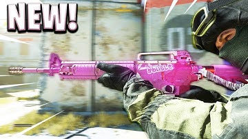 the NEW M4A1 "THE BREAKUP" in Modern Warfare.. (it shoots PINK LASERS!)