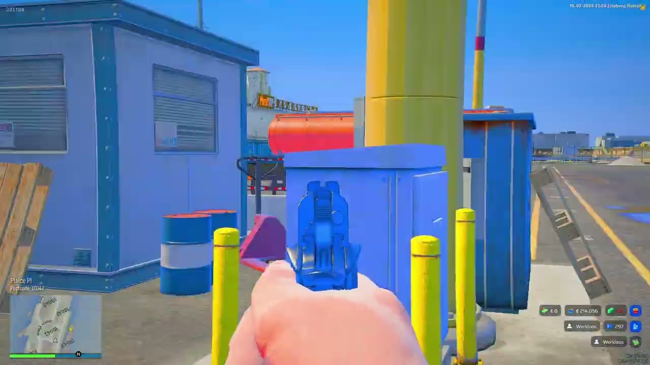 Aim test op Limburg Roleplay!