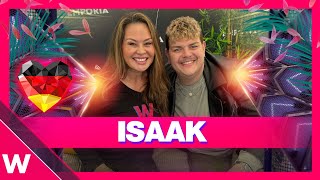 🇩🇪 Isaak (Germany Eurovision 2024) | Emporia Lounge Interview in Malmö