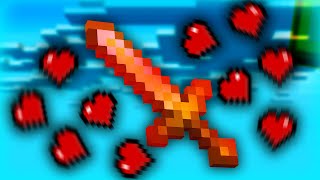 The sword that gives you 50,000 Health (Hypixel SkyBlock Ironman)