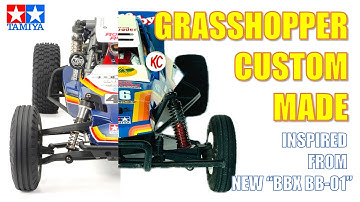 Tamiya Grasshopper body making video, inspired from 80s look buggy BBX BB-01! 타미야 그래스호퍼 커스텀 바디 제작