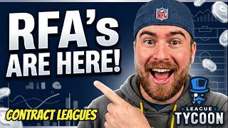 RFA Feature FINALLY Added to League Tycoon! (Dynasty Contract League)