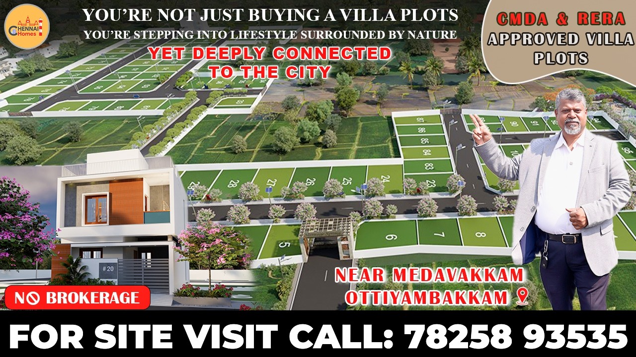 VGN Heritage Springz l Approved Plots neae OMR lChennai Homes