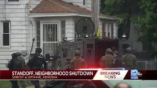Suspect escapes standoff with Kenosha police