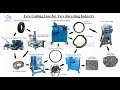 Tyre Cutting Machine Line for Tyre Recycling Industry | Singla Enterprises | SE-TCML