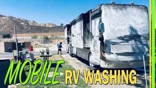 WHAT'S IT LIKE TO USE MOBILE RV WASHING AT THE CAMPGROUND? PRISTINE AUTO CARE SANTA CLARITA CA EP168