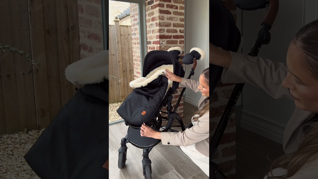 Baa Baby Original footmuff in the Ickle Bubba pram