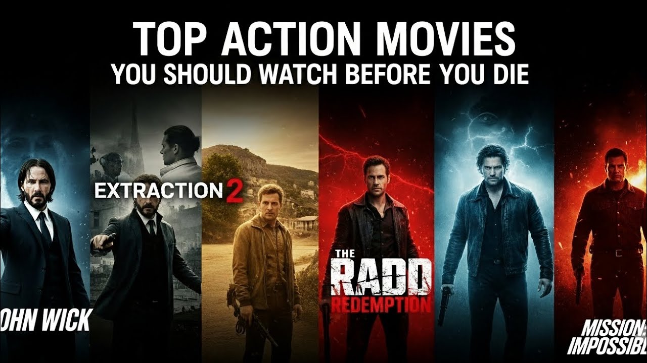 Top Action Movies you should watch before you die | Top Gun Fu action combat movies like John wick 