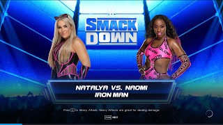 #WWE2k22 SmackDown Woman (первый тур первый бой) бой между Natalya - Naomi