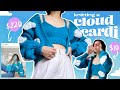 knitting THAT cloud cardigan for $10 ☁️💅 | process walkthrough