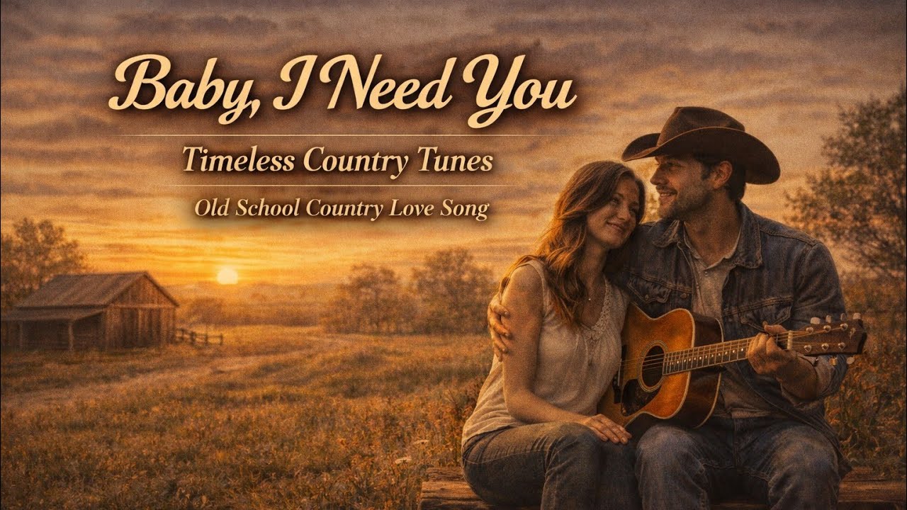 Baby I Need You - Timeless Country Tunes | Old School Country Love Song | Lyrics 