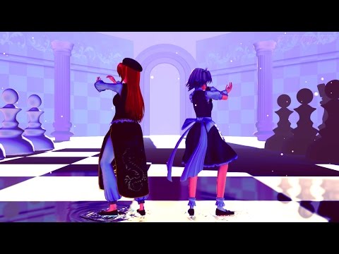 【東方MMD】美鈴と咲夜でブリキノダンス