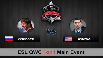 Cooller vs Rapha | QC 1on1 QWC QuakeCon 2017 [Group Stage]