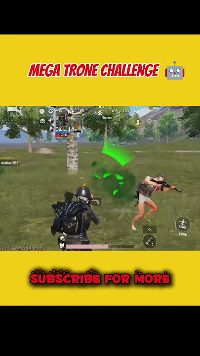 Mega Trone Challenge In Erangel Map 🗺️ // Mega Trone ❌ Teen ka dabba ✅