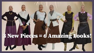 Transform Your Wardrobe: 3 Pieces Make 6 Amazing Looks