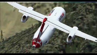 Majestic Q400 Pro ILS Approach & Landing TCAS