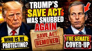 Trump Demands Senate CANCEL Recess for the SAVE Act — John Thune Still Refuses to Move It Now