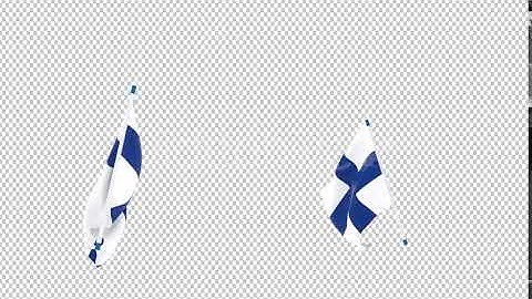 Flag Transition - Finland | Motion Graphics - Envato elements