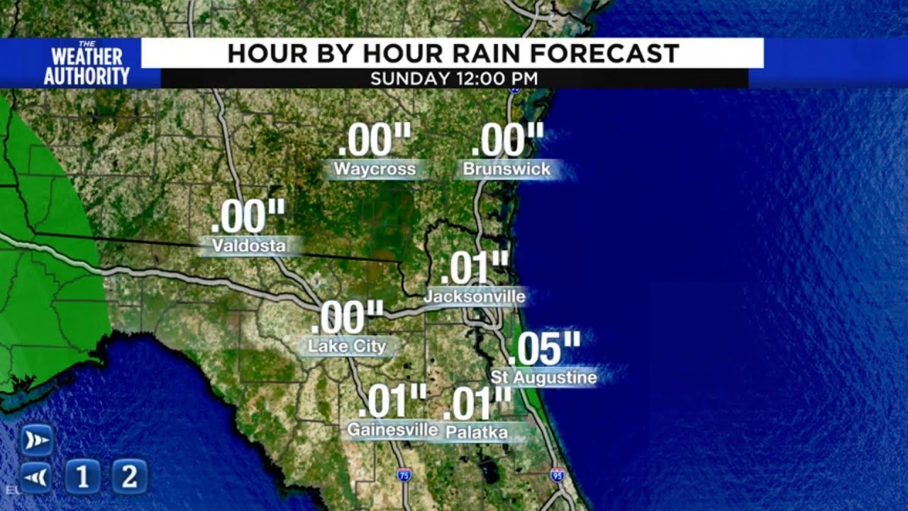 Sunny through Saturday, then the rain returns - YouTube