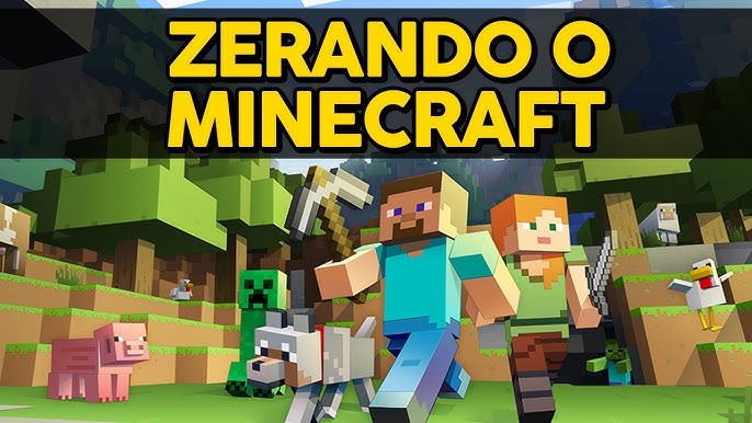 COMO JOGAR MINECRAFT e sobreviver a PRIMEIRA NOITE! - TUTORIAL PARA  INICIANTES 