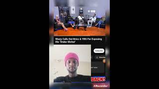 reacting to brickbaby ask #sharp about his #drake photos in his bathroom to crazy #nojumper