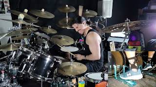 Into Eternity - Timeless Winter Drum Cover #intoeternity #drumcover #progressivedeathmetal
