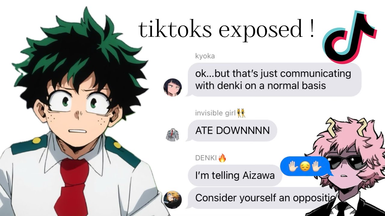 BNHA/MHA - Mina Exposes Deku’s TikToks 😛