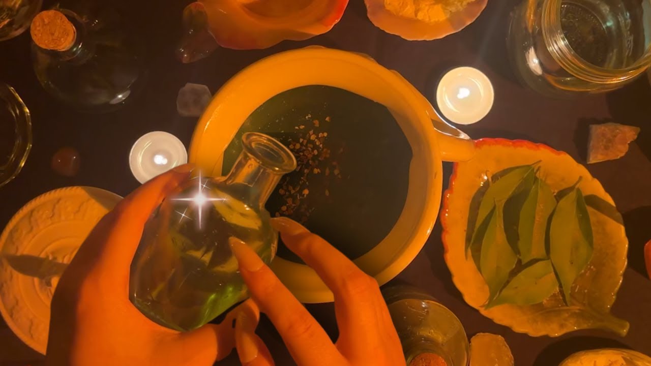 ASMR Manifest Overflowing Abundance w/ This Potion (layered sounds & affirmations)