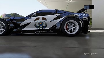 NFS Most Wanted - Sergeant Cross Corvette C7.R