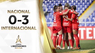 NACIONAL vs. INTERNACIONAL [0-3] | RESUMEN | CONMEBOL LIBERTADORES FEM 2023