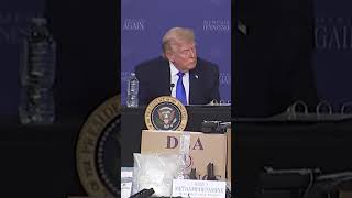 Trump appears to doze off during press conference