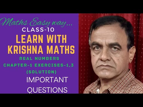 LEARN WITH KRISHNA MATHS EASY WAY... - YouTube