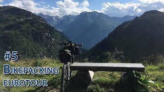 Невероятная красота гор. Перевал 2300 м. Bikepacking eurotour #5