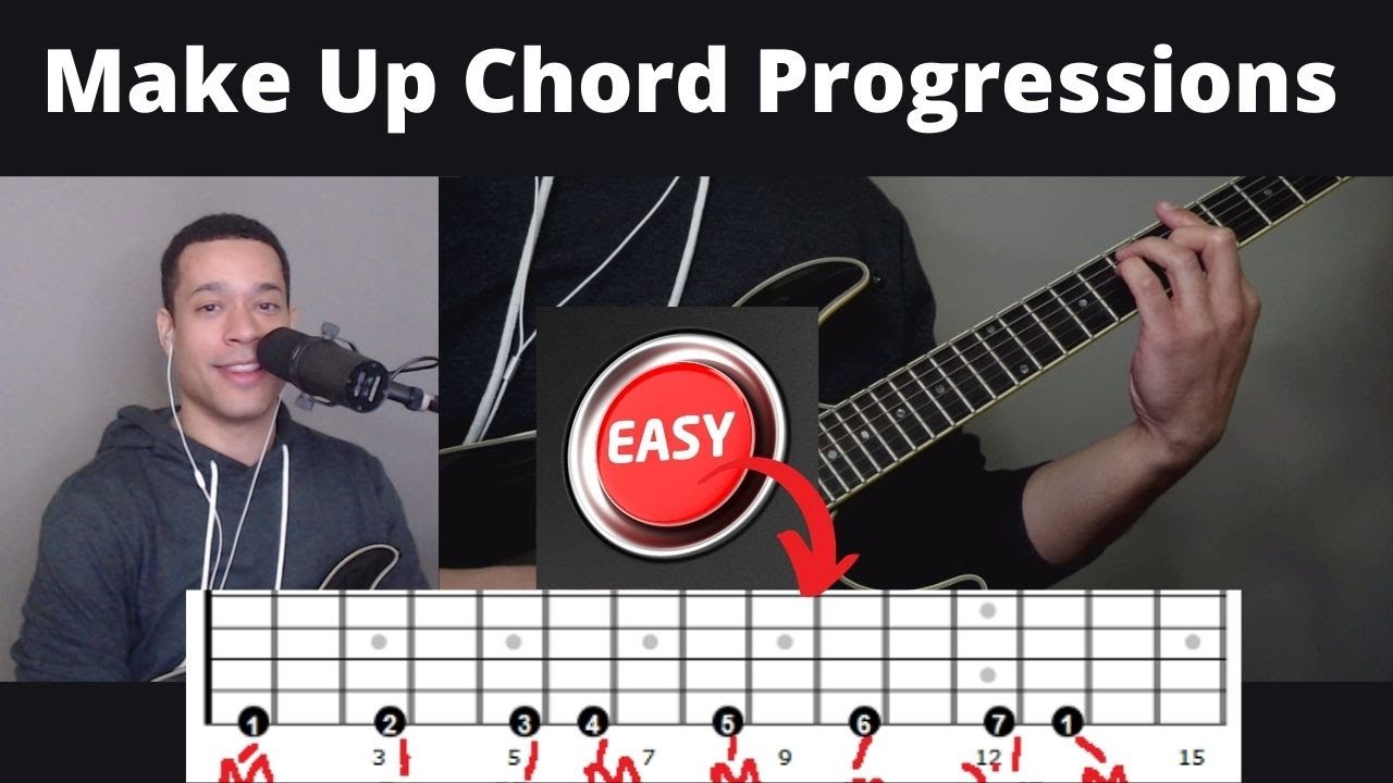 Easily Make Up Your Own Chord Progressions Using Chord Scales - YouTube