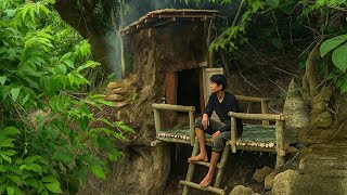 : 50h make a shelter under a dead tree, see rare turtles, fish, build a stove, cook