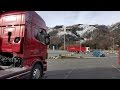 Harry Stam trucking to Weiz in Austria at "Bie Transport Company"