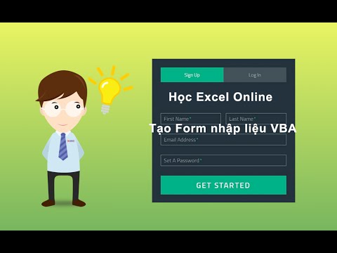 Video Hướng dẫn tạo Form nhập liệu trên Excel {ĐẶC BIỆT} -... - youtube