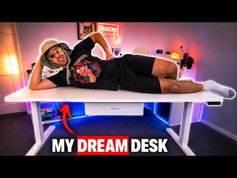 Building My Dream YouTube Desk | Vernal Core3 Standing Desk