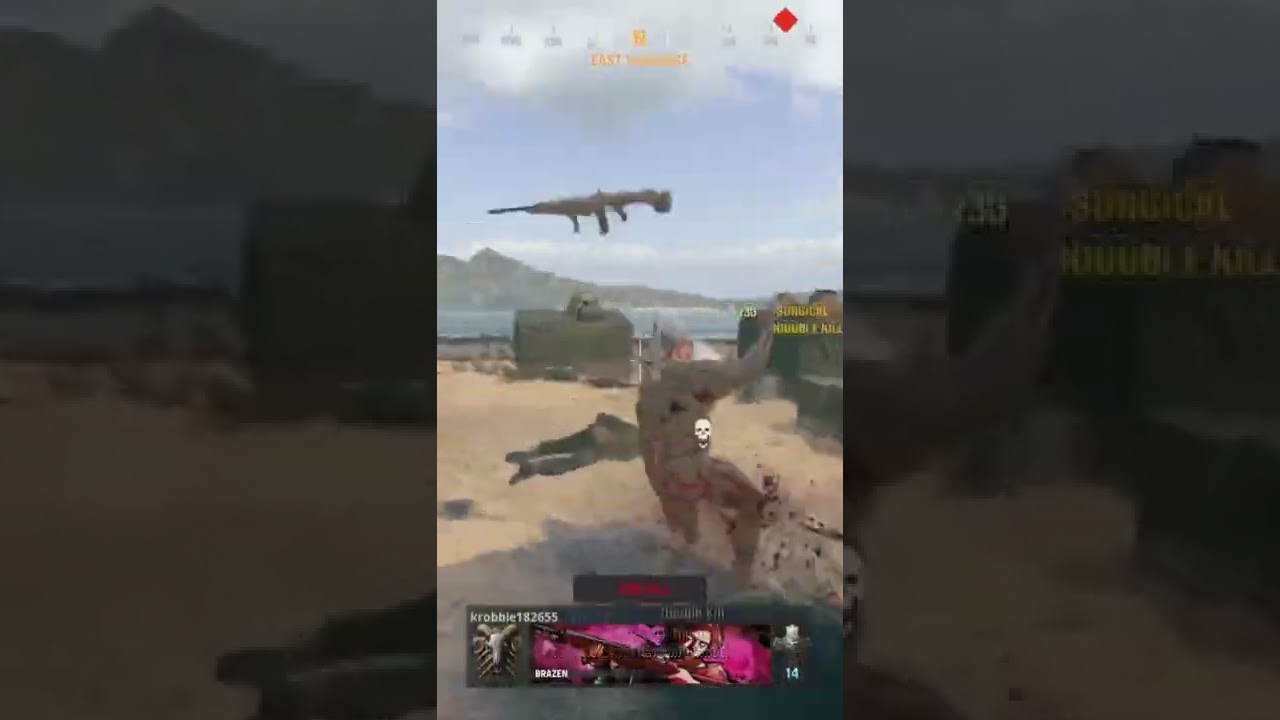 Throwing Knife Quad Feed!!!!! (COD Vangaurd)